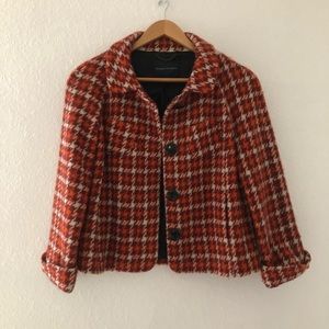 Sz:S Banana Republic Orange Pattern Blazer